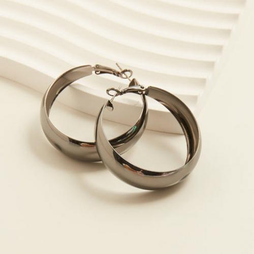 Ridley Flat Hoop Earrings - Primary Image