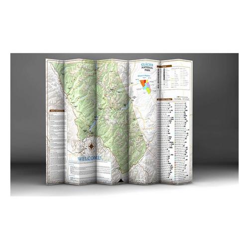 Hike 734 Day Hikes of Glacier National Park Map Guide - Primary Image
