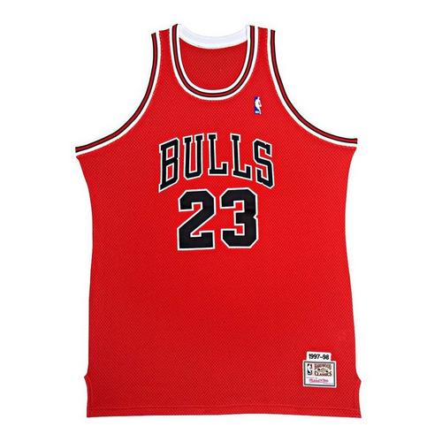 Michael Jordan Autographed Chicago Bulls 1997-1998 Jersey - Primary Image