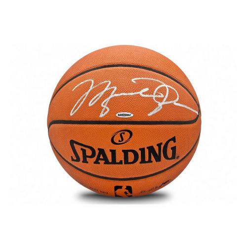 Michael Jordan Autographed Spalding Basketball - Primary Image