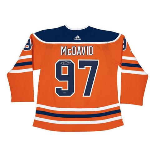 Connor McDavid Autographed Edmonton Oilers adidas Authentic Jersey - Primary Image