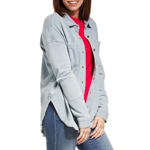 Women's North River Plymouth French Terry Long Sleeve Shacket - Primary Image