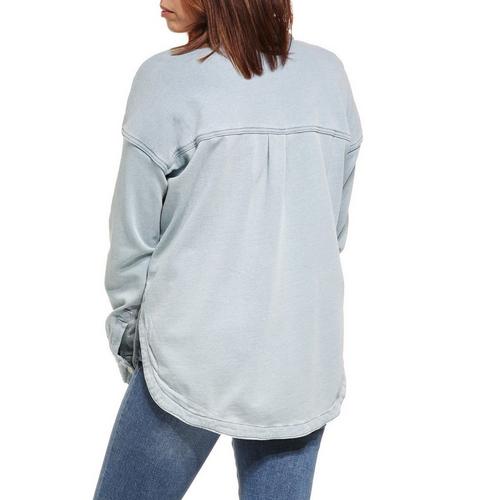 Women's North River Plymouth French Terry Long Sleeve Shacket - Primary Image