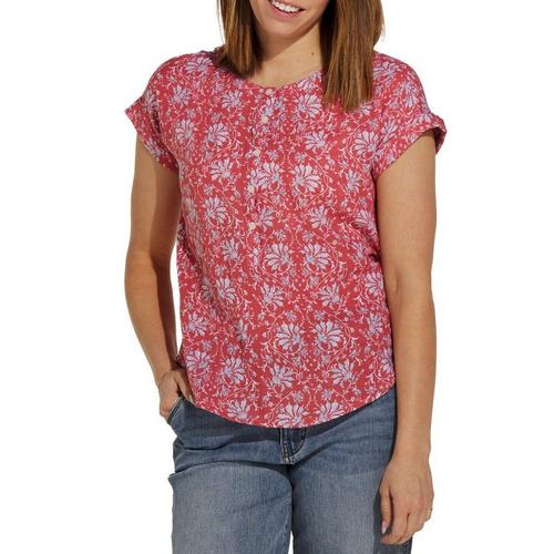 Women's North River Cap Sleeve Henley - Primary Image