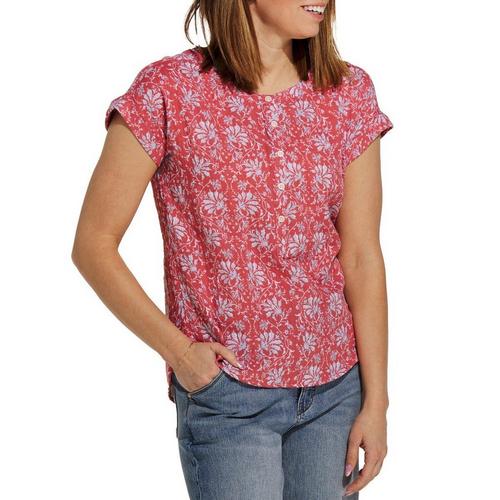 Women's North River Cap Sleeve Henley - Primary Image