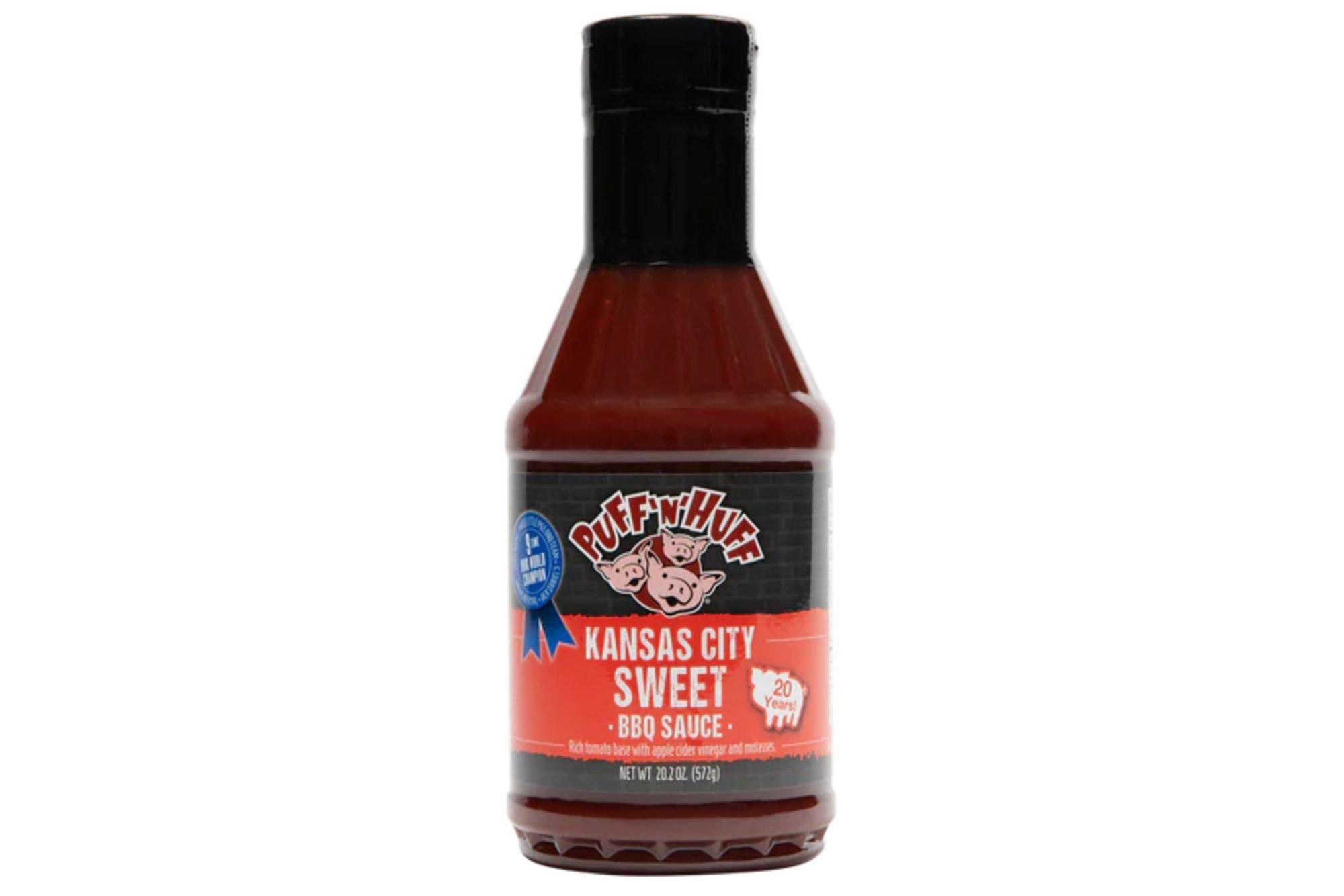 Three Little Pigs Kansas City Sweet BBQ Sauce 20.2 oz. - Three Little Pigs