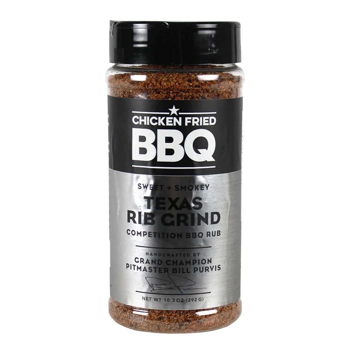 Old World Spices Chicken Fried Texas BBQ Rib Grind 10.3 oz Sweet and Smoky - Old World Spices