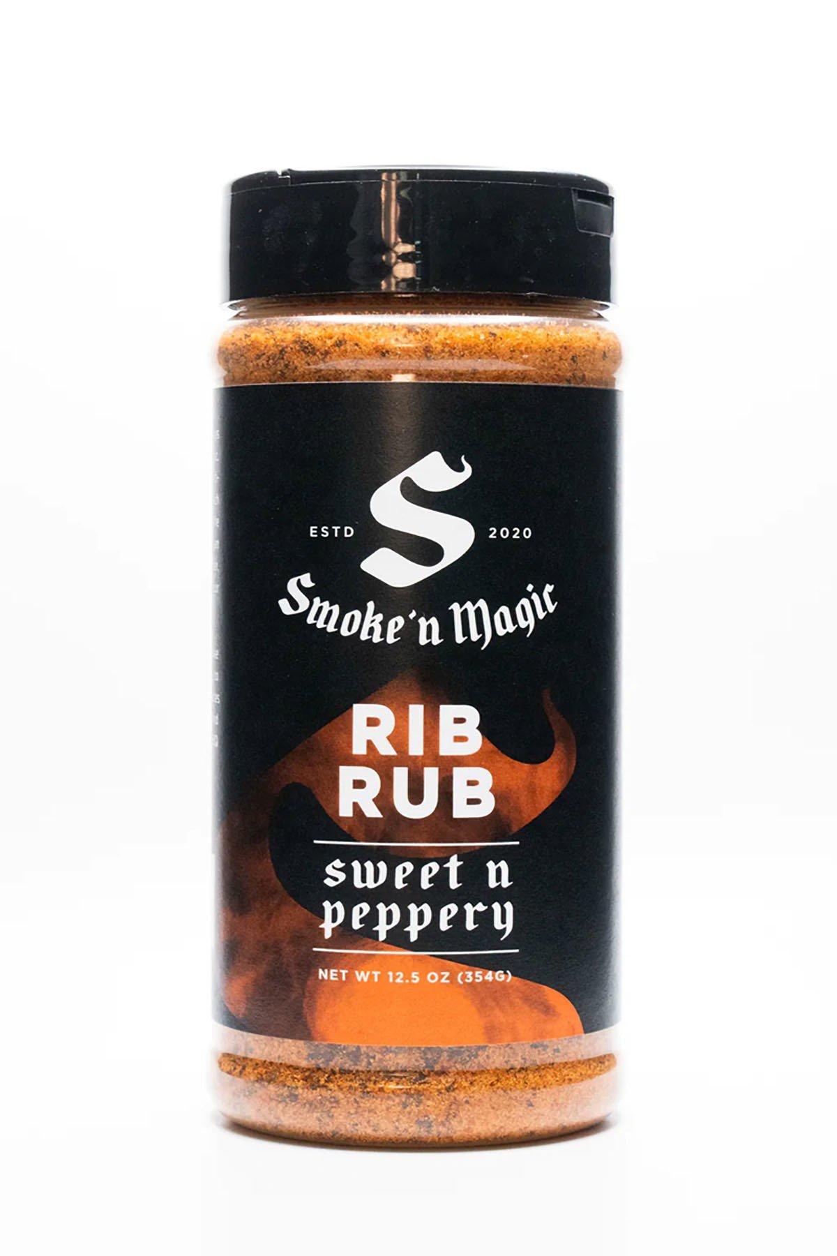 Smoke 'N Magic Rib Rub 12.5 oz - Smoke 'N Magic