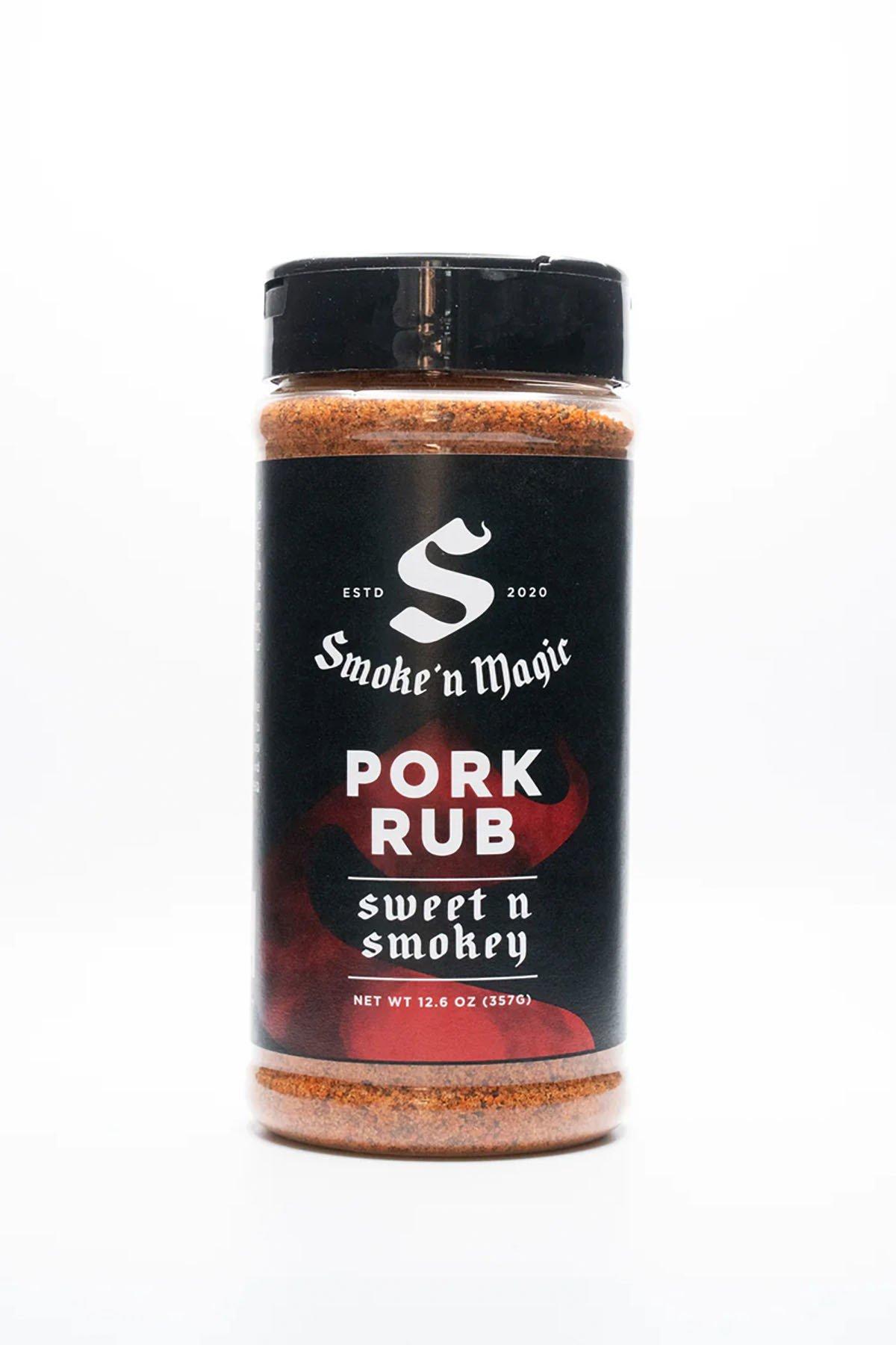 Smoke 'N Magic Pork Rub 12.6 oz - Smoke 'N Magic