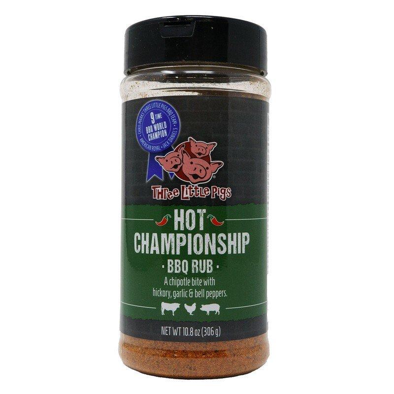 Three Little Pig Hot Championship Rub - Three Little Pigs