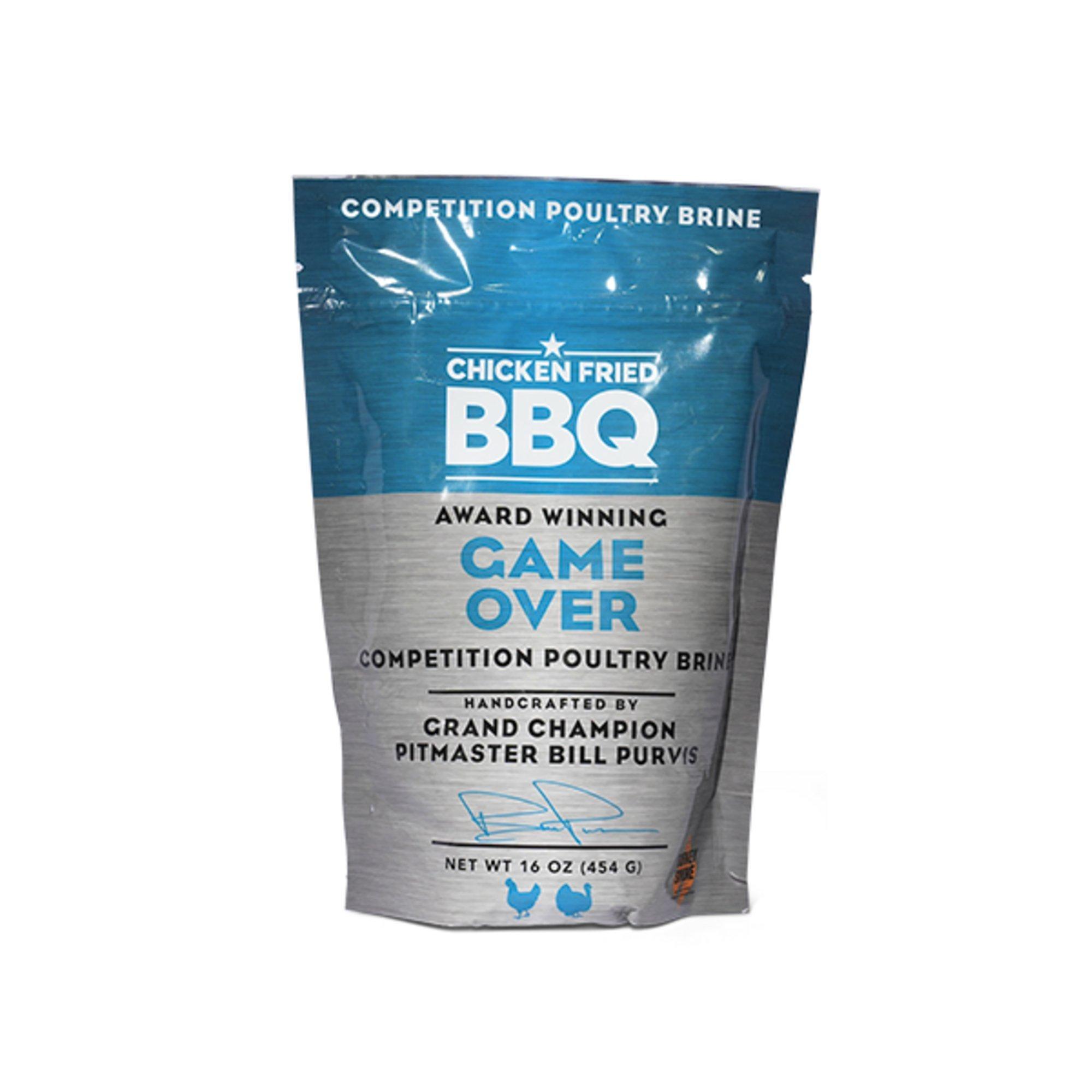 Chicken Fried BBQ Game Over Poultry Brine - Chicken Fried BBQ