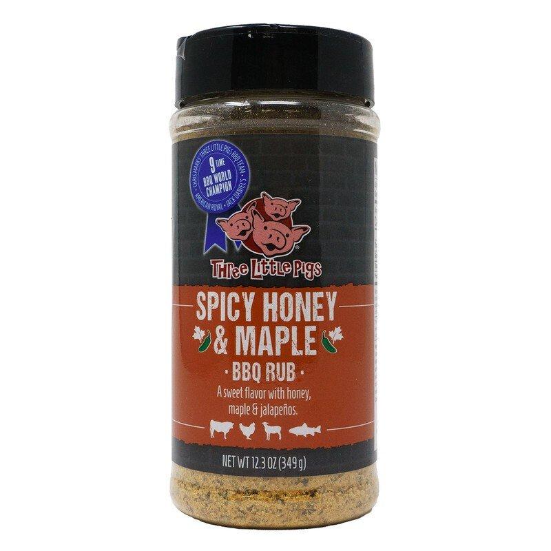 Three Little Pigs Spicy Honey & Maple Rub - Three Little Pigs