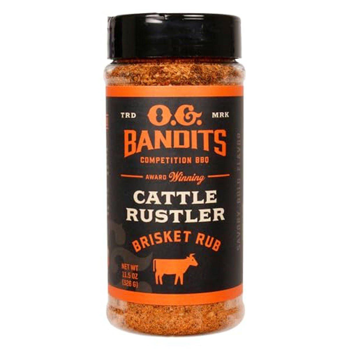 O.G. Bandits Cattle Rustler Brisket Rub - 11.5 oz - O.G. Bandits