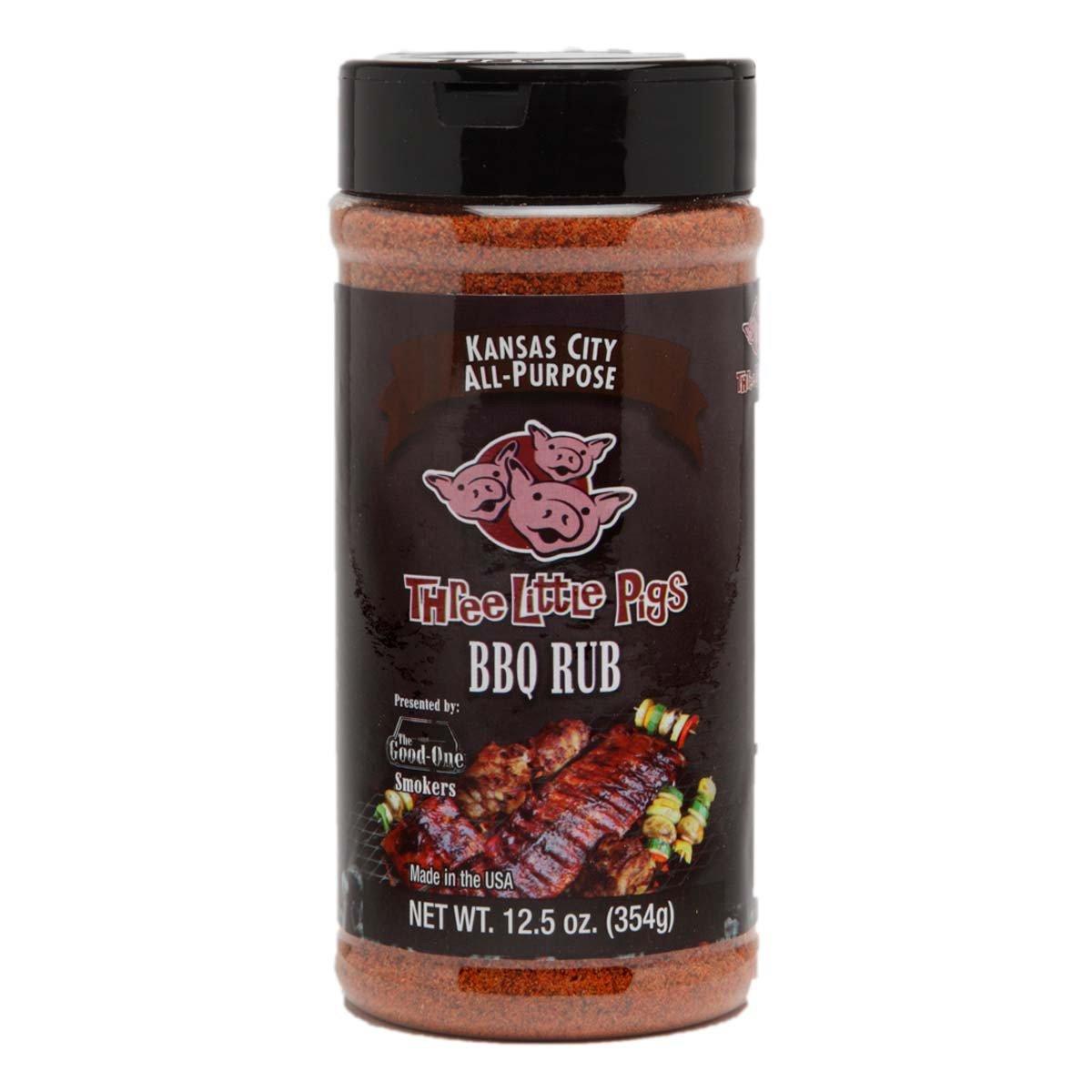 Three Little Pigs Kansas City All-Purpose BBQ Rub - Three Little Pigs
