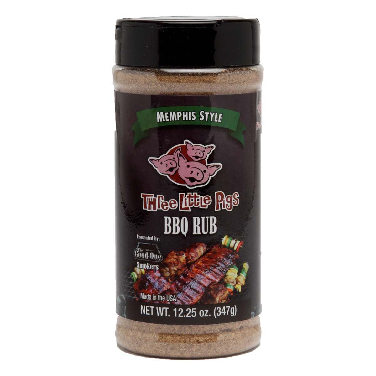 Three Little Pigs Memphis Style BBQ Rub - Three Little Pigs