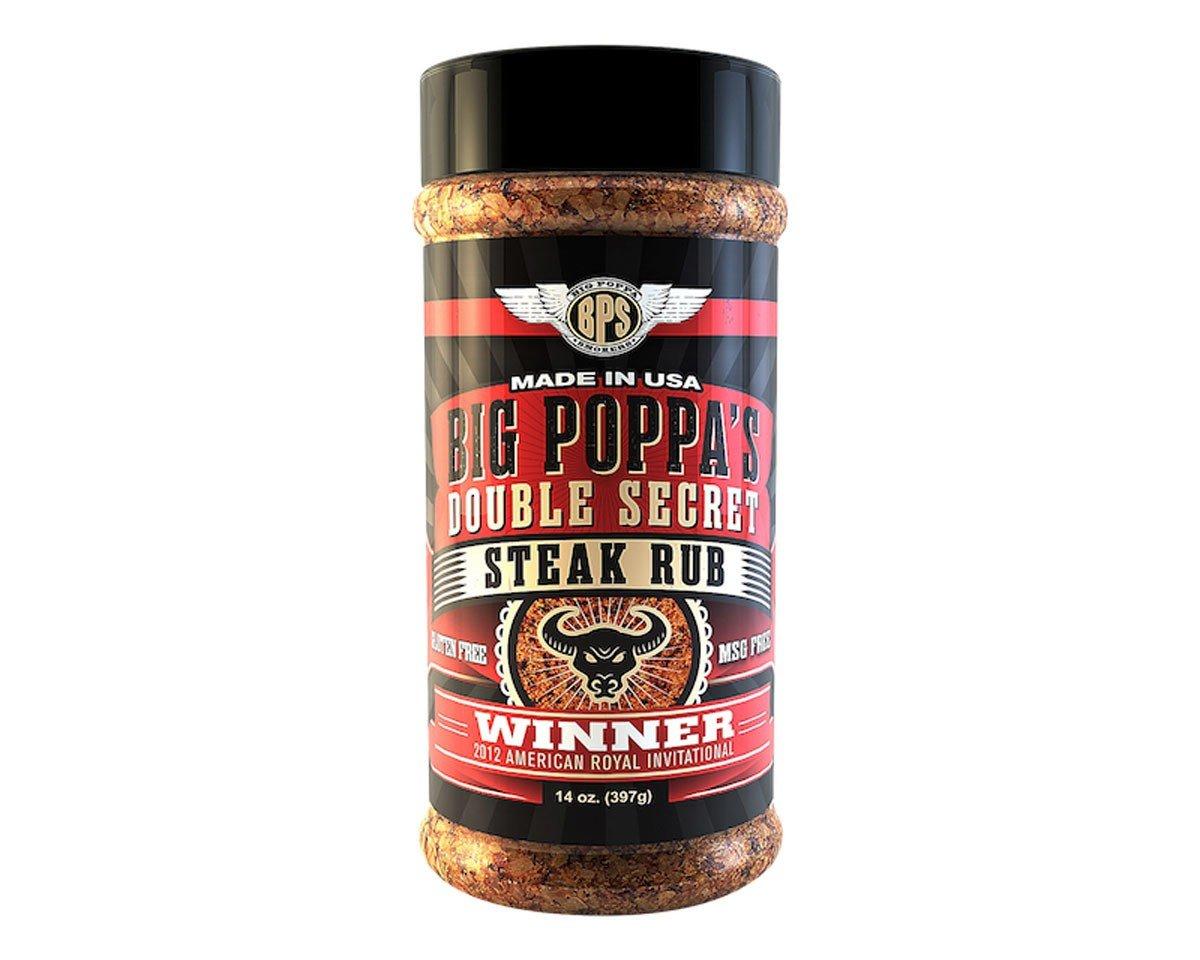 Old World Spices Big Poppa Double Secret Steak Rub 14 oz - Old World Spices