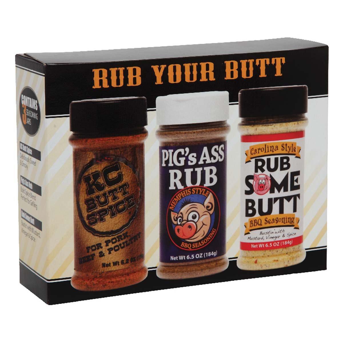 Rub Your Butt Rub Gift Pack - Rub Your Meat