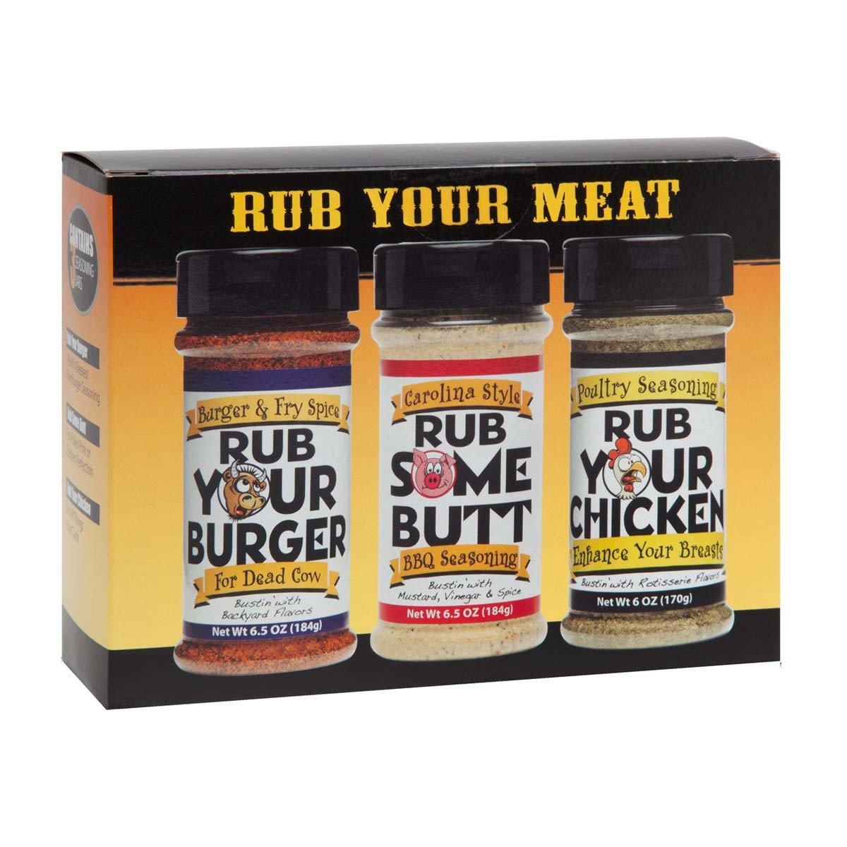 Grilling Rub Gift Pack - Rub Your Meat