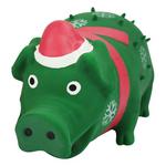 Multipet Globlets Holiday Pig Dog Toy - Thumbnail 2 of 2