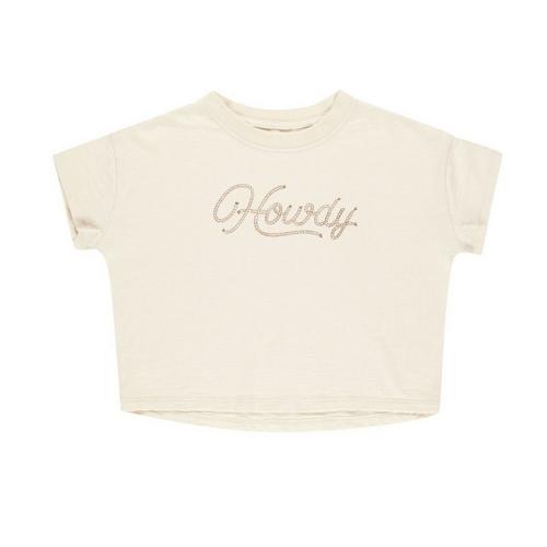 Baby Rylee + Cru Howdy Boxy T-Shirt - Primary Image