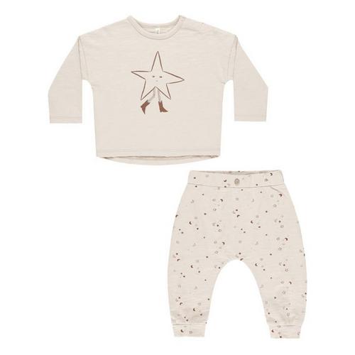 Baby Rylee + Cru Twinkle Long Sleeve T-Shirt and Sweatpants Set - Primary Image