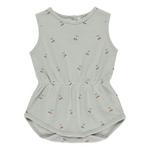 Baby Girls' Rylee + Cru Cherries Cinch Playsuit Onesie - Thumbnail 1 of 2