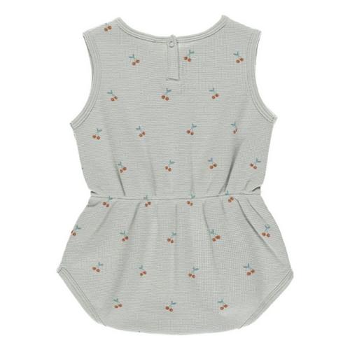 Baby Girls' Rylee + Cru Cherries Cinch Playsuit Onesie - Primary Image