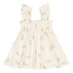 Baby Girls' Quincy Mae Smocked Jersey Square Neck Babydoll Dress - Thumbnail 1 of 3