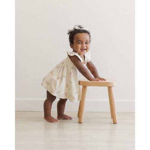 Baby Girls' Quincy Mae Smocked Jersey Square Neck Babydoll Dress - Primary Image