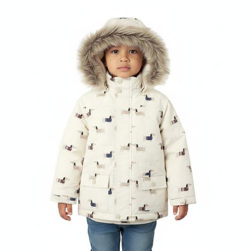 Toddler Rylee + Cru Dachshund Detachable Hood Parka - Primary Image