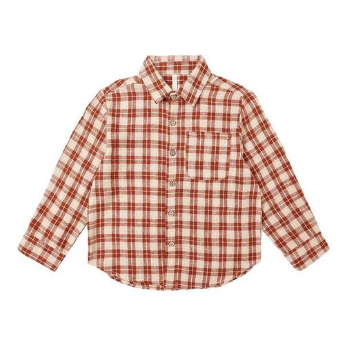 Toddler Rylee + Cru Plaid Long Sleeve Button Up Shirt - Primary Image