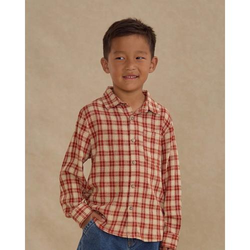 Toddler Rylee + Cru Plaid Long Sleeve Button Up Shirt - Primary Image