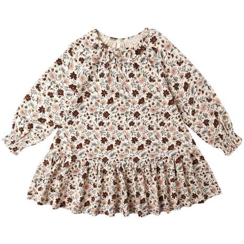 Toddler Girls' Rylee + Cru Posy Swing Long Sleeve Dress - Primary Image