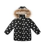 Toddler Rylee + Cru Long Heart Hooded Puffer Jacket - Thumbnail 1 of 2