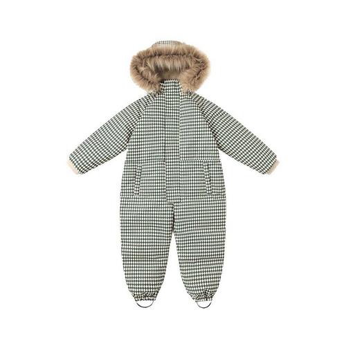 Baby Rylee + Cru Green Diamond Insulated Snow Suit - Primary Image