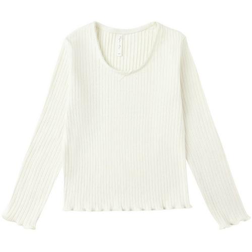 Toddler Girls' Rylee + Cru Ribbed Long Sleeve Shirt - Primary Image