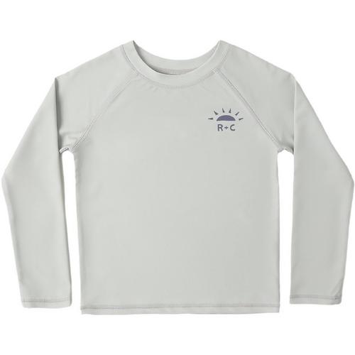 Toddler Rylee + Cru Long Sleeve Swim Rashguard - Primary Image