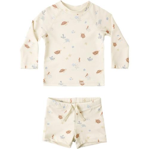Toddler Rylee + Cru Aquatic Rashguard Swim Set - Primary Image