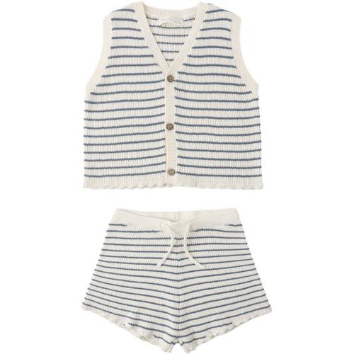 Toddler Girls' Rylee + Cru Knit Vest Set - Primary Image