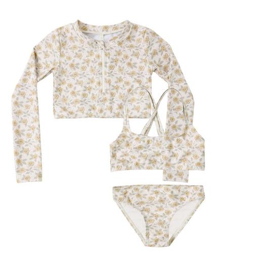 Girls' Rylee + Cru Crop Swim Bikini Set - Primary Image