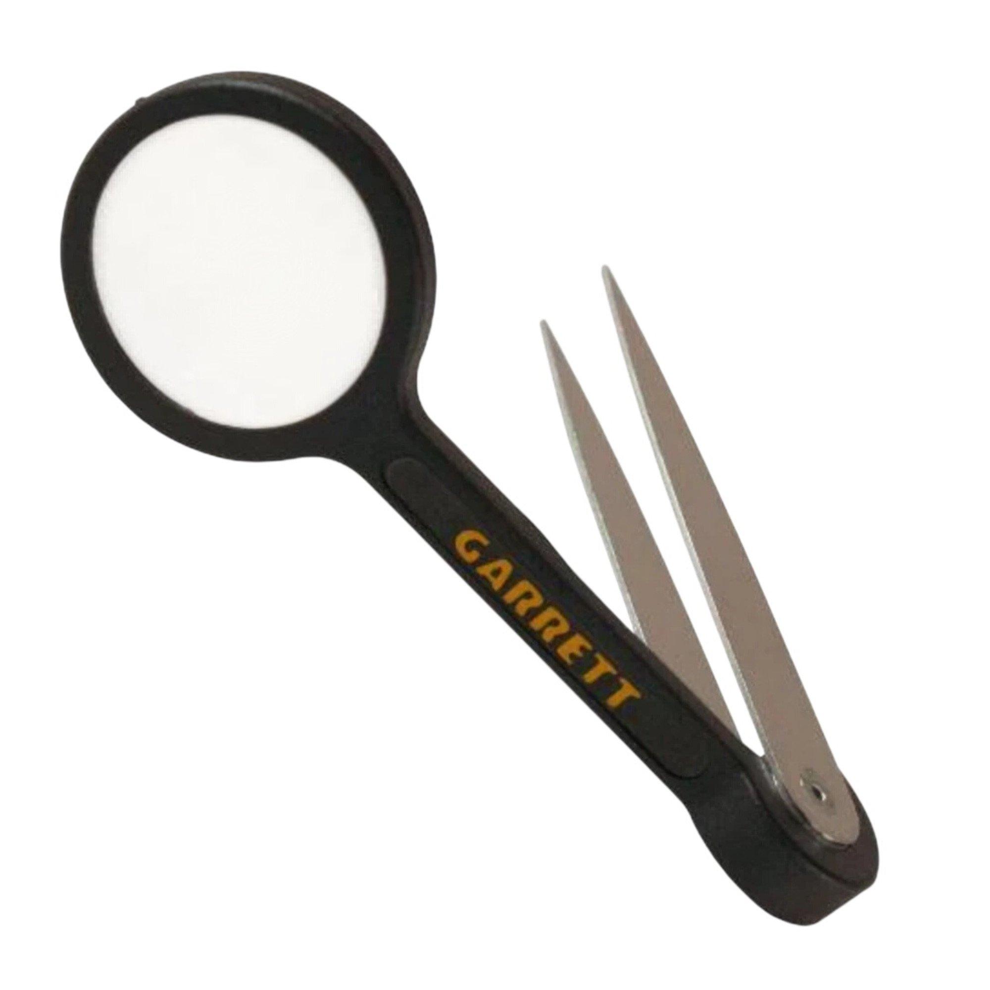 Prestige Minerals Garrett Gold Magnifier & Tweezers - Prestige Minerals