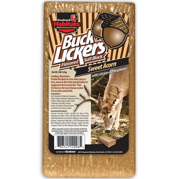 Evolved Habitats Buck Lickers Mineral Block Attractant