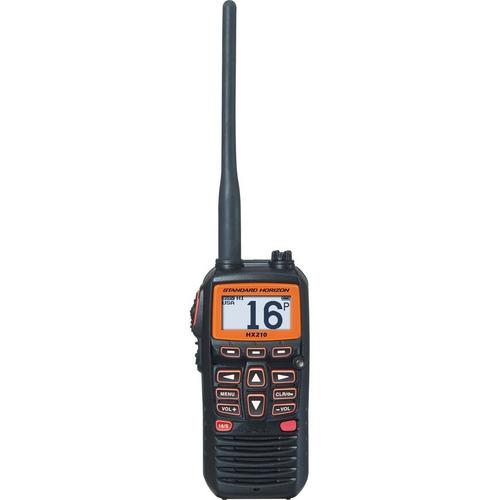 Standard Horizon HX210 Compact Floating Marine VHF Handheld Radio Transceiver - Primary Image