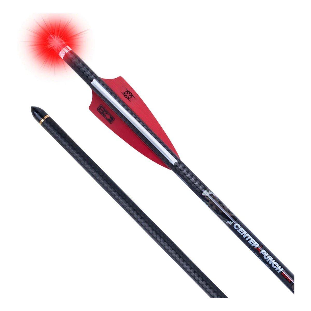 TenPoint CenterPunch HPX Premium Carbon Lighted Crossbow Bolts