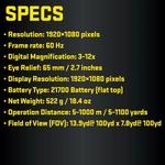 TenPoint Vision HD Digital Rangefinding Crossbow Scope - Thumbnail 7 of 7