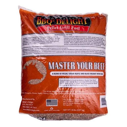 BBQr's Delight Master your Beef Flavor Pellet Blend 20lb - Primary Image