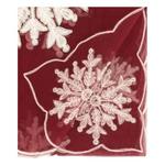 Saro Trading Co. Beaded and Embroidered Snowflake Topper - Thumbnail 2 of 3