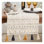 Saro Trading Co. Printed Diamond Dash Runner - Thumbnail 2 of 2