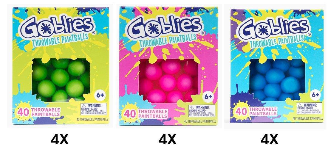 Goblies Throwable Paintball Party Pack - Goblies