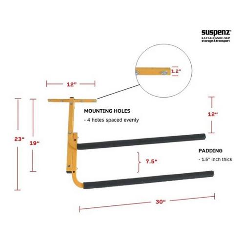Suspenz Ceiling Rack - Primary Image